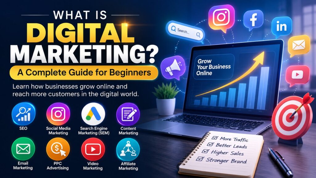 What Is Digital Marketing? A Complete Guide for Beginners
